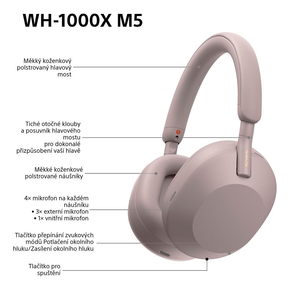 Sony-WH-1000XM5-bezdratova-sluchatka-fialovoruzova