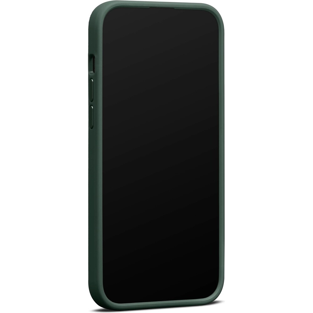 Woolnut-MagSafe-kozeny-kryt-pro-iPhone-15-Plus-tmave-zeleny