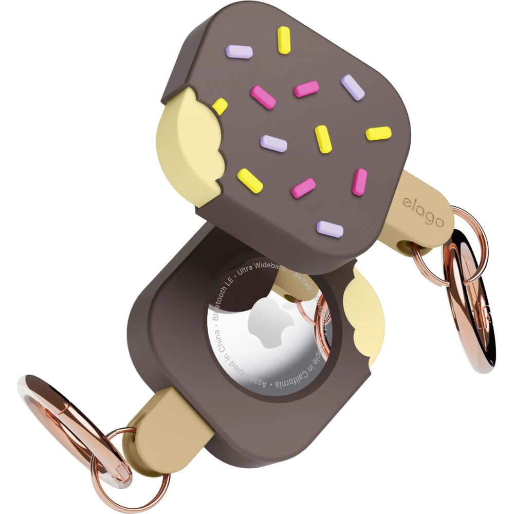 ELAGO-Ice-Cream-pouzdro-pro-Apple-AirTag-hnede