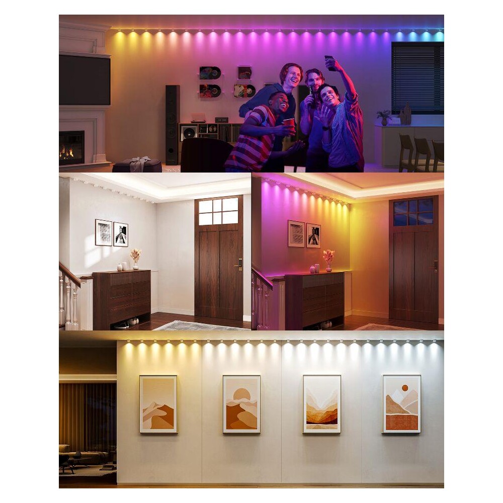 Govee-RGBIC-LED-String-Downlights-stropni-osvetleni-5m