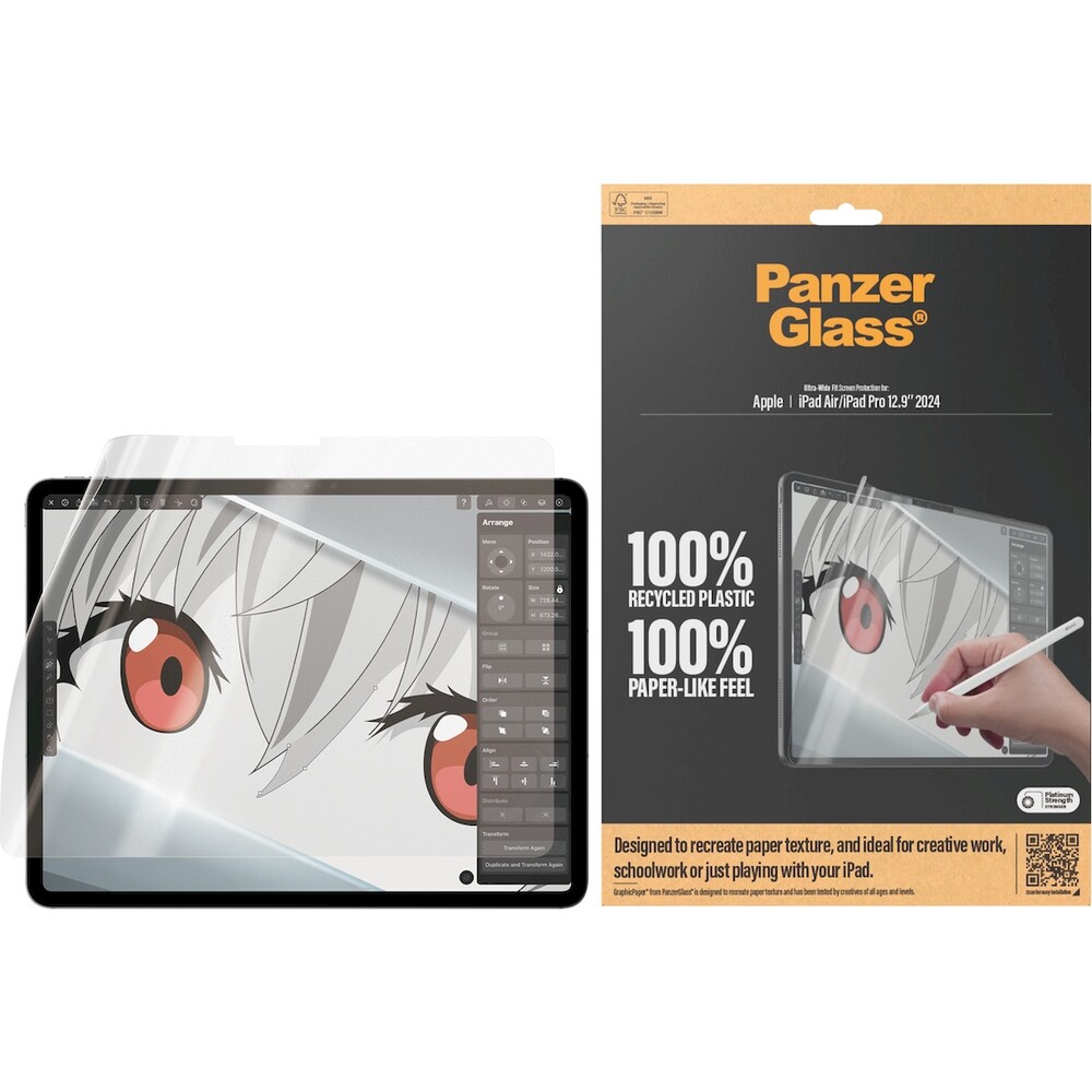 PanzerGlass-GraphicPaper-folie-na-psani-a-kresleni-iPad-Air-13-2024-2025-iPad-Pro-13-2024-