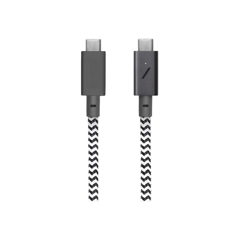 Native-Union-Belt-Cable-Pro-USB-C-USB-C-napajeci-kabel-240W-2-4m-zebra