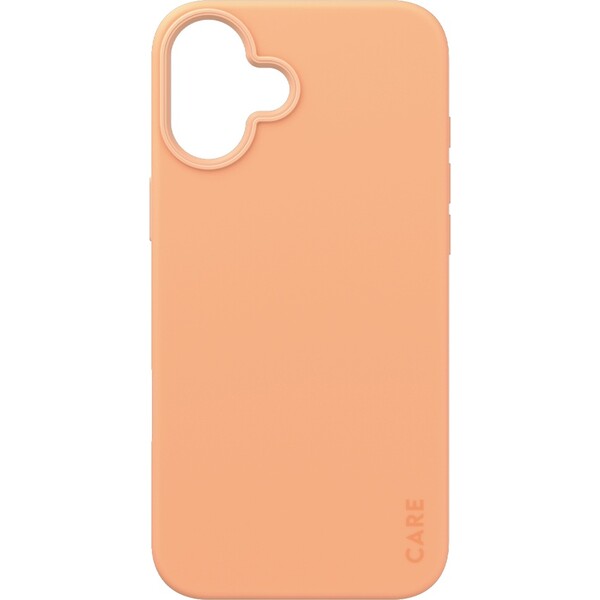PanzerGlass-CARE-kryt-Apple-iPhone-16-Plus-MagSafe-Fearlessly-broskvovy