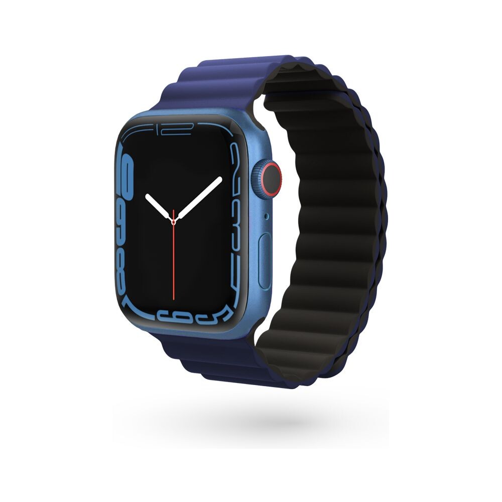 Epico-Watch-Strap-Magnetic-pro-Apple-Watch-38-40-41-mm-cerna-modra
