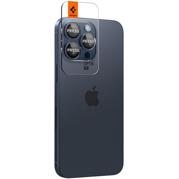 Spigen-Glass-tR-EZ-Fit-Optik-Pro-2-Pack-sada-skel-iPhone-17-15-Pro-17-15-Pro-Max-modry-titan