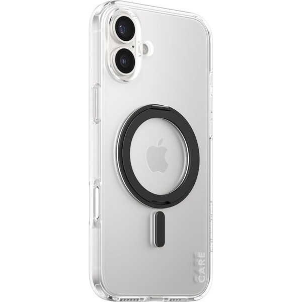 PanzerGlass-CARE-kryt-Apple-iPhone-16-MagSafe-KickStand-ciry-cerny