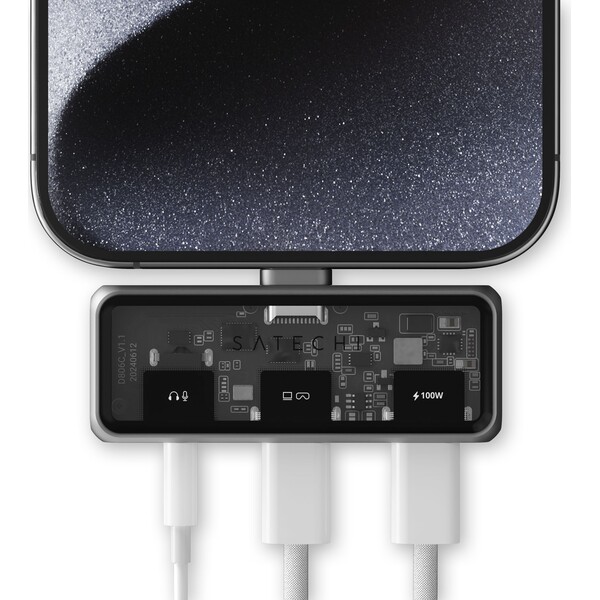 Satechi-Mobile-XR-Hub-s-dualnim-USB-C-a-audio-portem-vesmirne-sedy