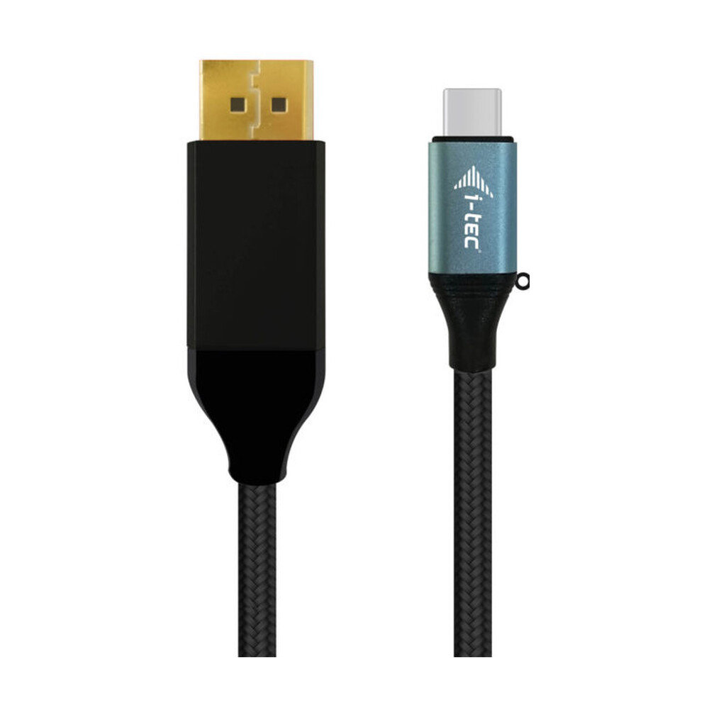 i-tec-USB-C-DisplayPort-kabel-4K-2m-cerny