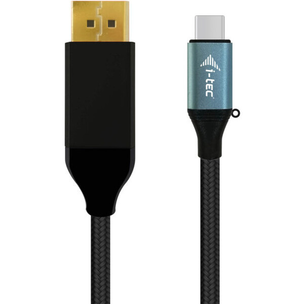 i-tec-USB-C-DisplayPort-kabel-4K-2m-cerny