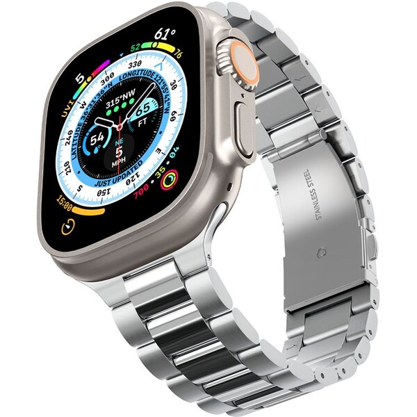 Spigen-Modern-Fit-316L-reminek-Apple-Watch-49-45-44-42mm-stribrny