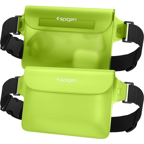 Spigen-Aqua-Shield-WaterProof-Waist-Bag-A620-2-Pack-zeleny