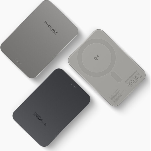 PanzerGlass-empower-bezdratova-Qi2-powerbanka-5000-mAh-MagSafe-seda