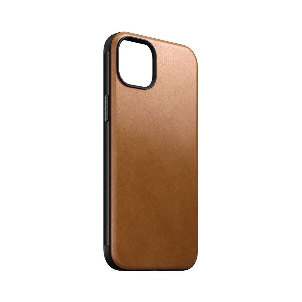 Nomad-Modern-Leather-MagSafe-kryt-iPhone-15-Plus-english-tan