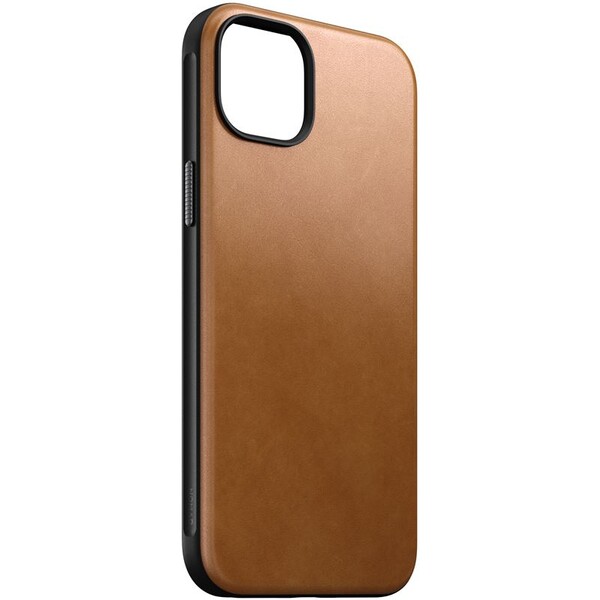 Nomad-Modern-Leather-MagSafe-kryt-iPhone-15-Plus-english-tan