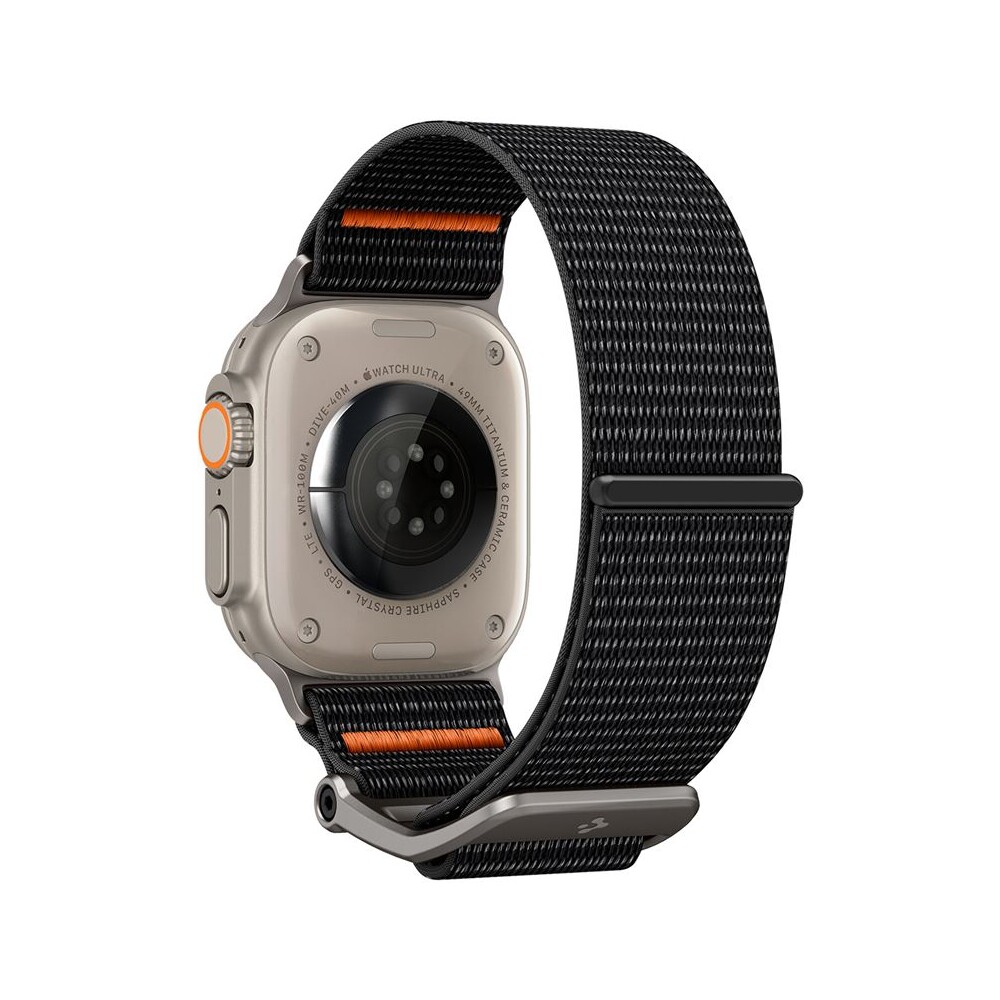 Spigen-DuraPro-Flex-Ultra-reminek-Apple-Watch-49-46-45-44-42mm-cerny