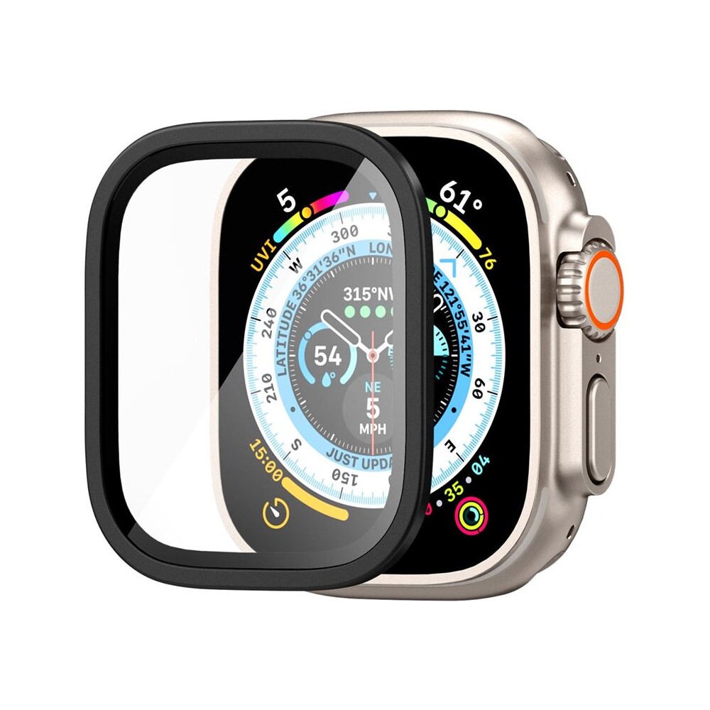Spigen-Glass-tR-Slim-Pro-1-Pack-tvrzene-sklo-Apple-Watch-Ultra-49mm-cerne