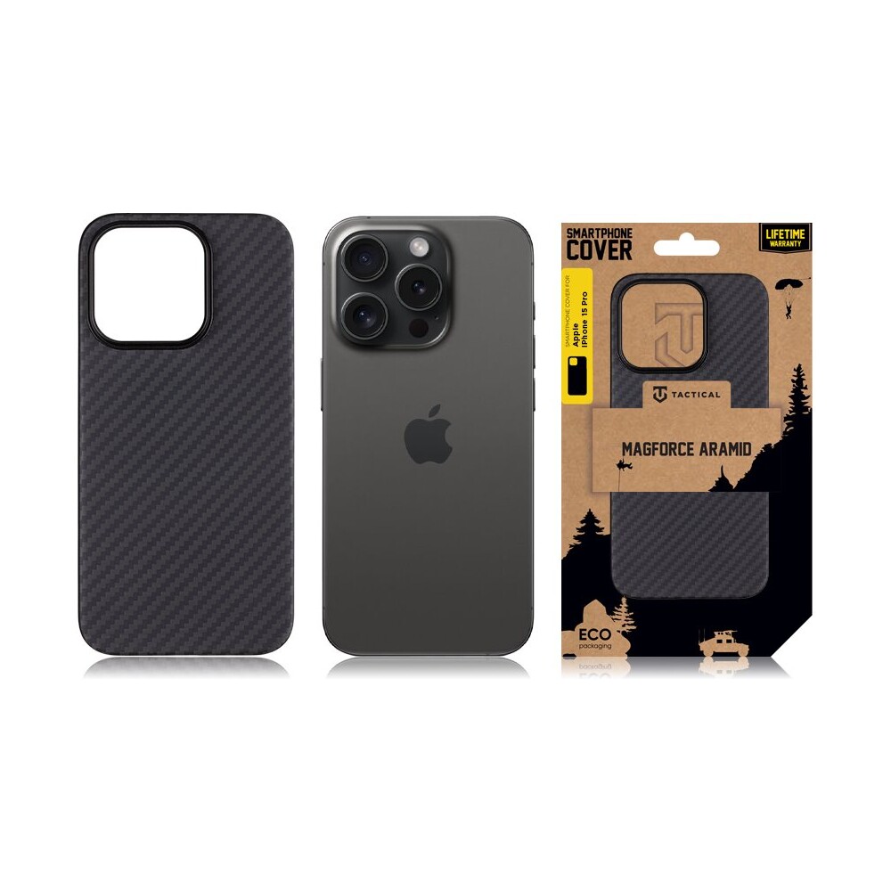 Tactical-MagForce-Aramid-kryt-Apple-iPhone-15-Pro-Black