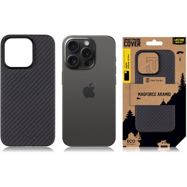 Tactical-MagForce-Aramid-kryt-Apple-iPhone-15-Pro-Black