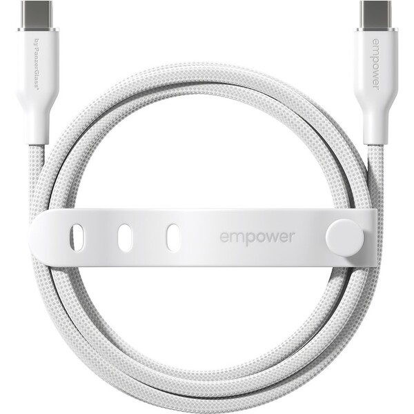 PanzerGlass-USB-C-USB-C-napajeci-kabel-60W-2m-bily
