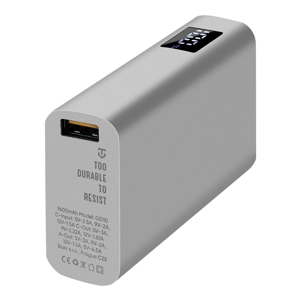 Tactical-EDC-Brick-powerbanka-9600mAh-stribrna