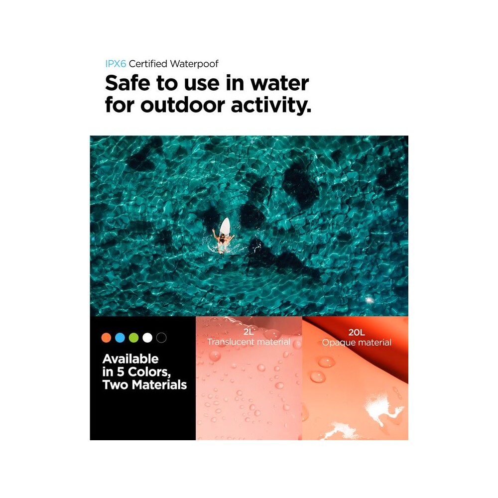 Spigen-Aqua-Shield-WaterProof-Dry-Bag-20L-2L-A630-oranzovy