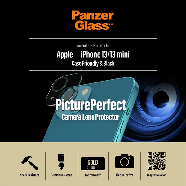 PanzerGlass Camera Protector Apple iPhone 13 mini/13 - Ochranné folie a skla - Obrázek HDKUF00101