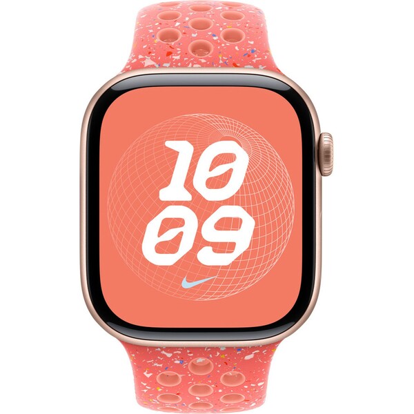 Apple-Watch-49-46-45-44mm-zhave-oranzovy-sportovni-reminek-Nike-S-M