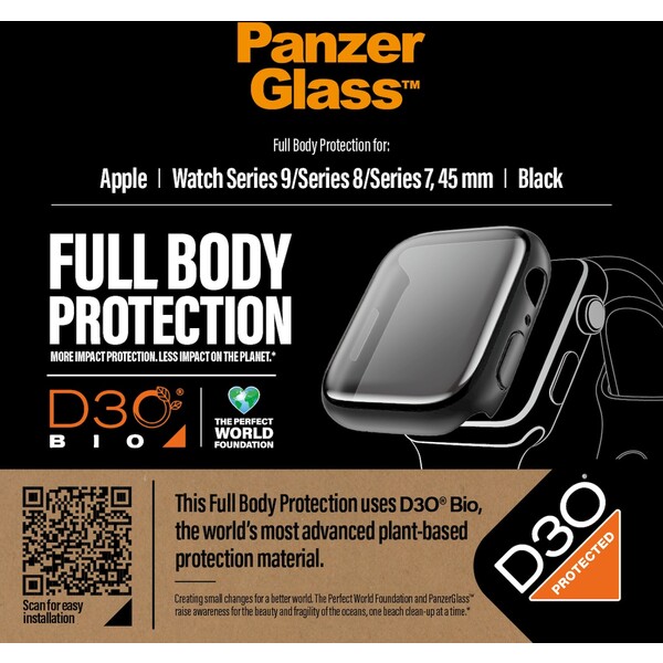 PanzerGlass-Apple-Watch-9-8-7-45mm-ochranny-kryt-s-D3O-cerny-ramecek