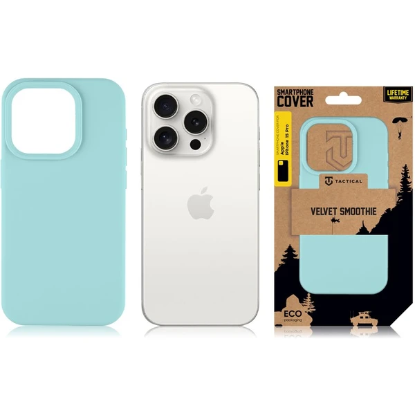 Tactical Velvet Smoothie kryt Apple iPhone 15 Pro Maldives - Pouzdra - Obrázek HIS5000701