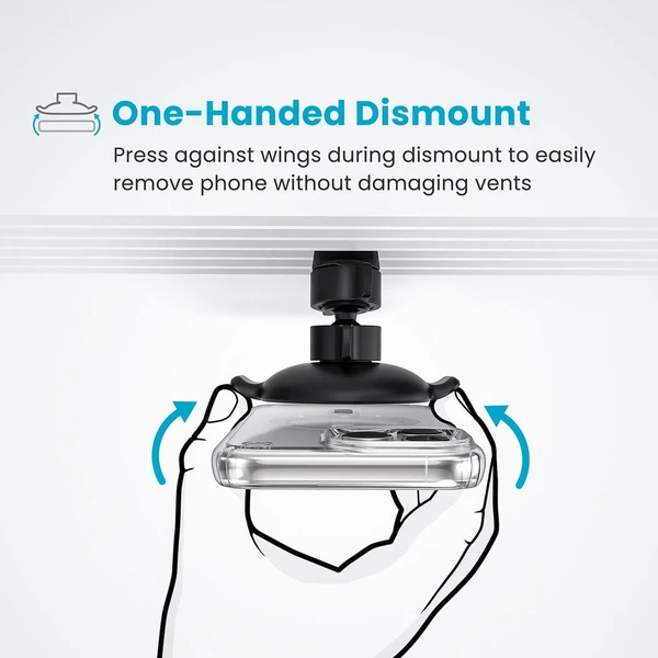 Speck ClickLock Wireless Charging Car Vent Mount MagSafe držák do auta s nabíjením - Držáky - Obrázek HKBB000L01