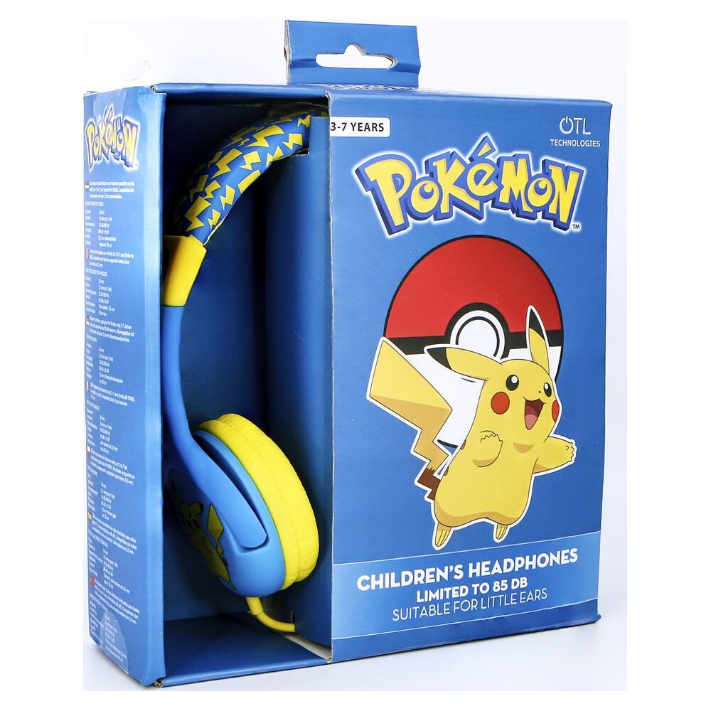 OTL-detska-nahlavni-sluchatka-s-motivem-Pikachu-modre
