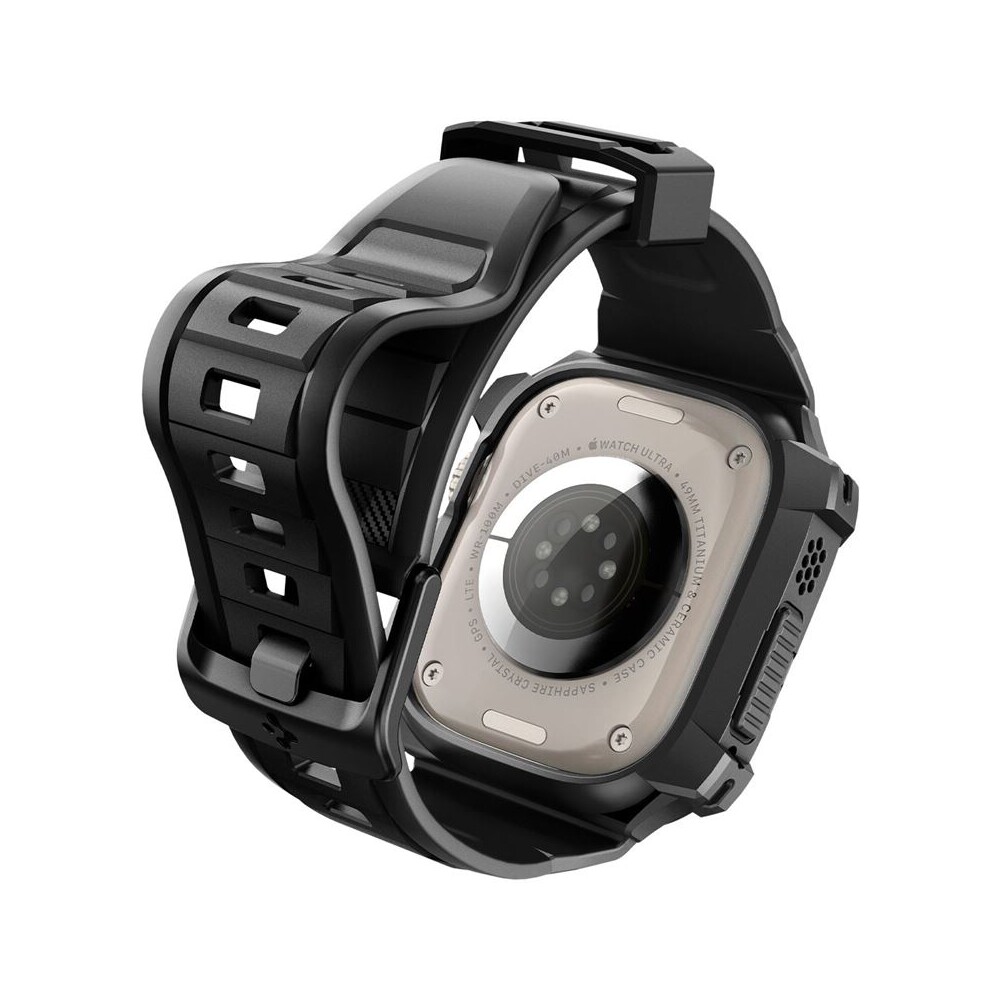 Spigen-Rugged-Armor-Pro-reminek-s-pouzdrem-Apple-Watch-Ultra-3-2-1-49mm-cerny