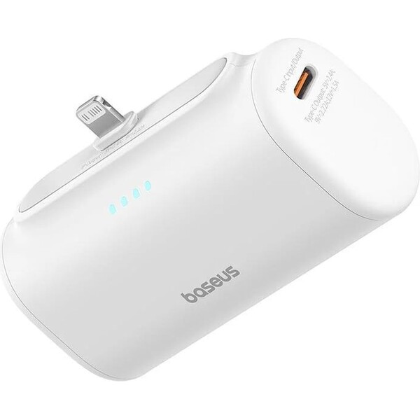 Baseus-Compact-powerbanka-5000mAh-bila