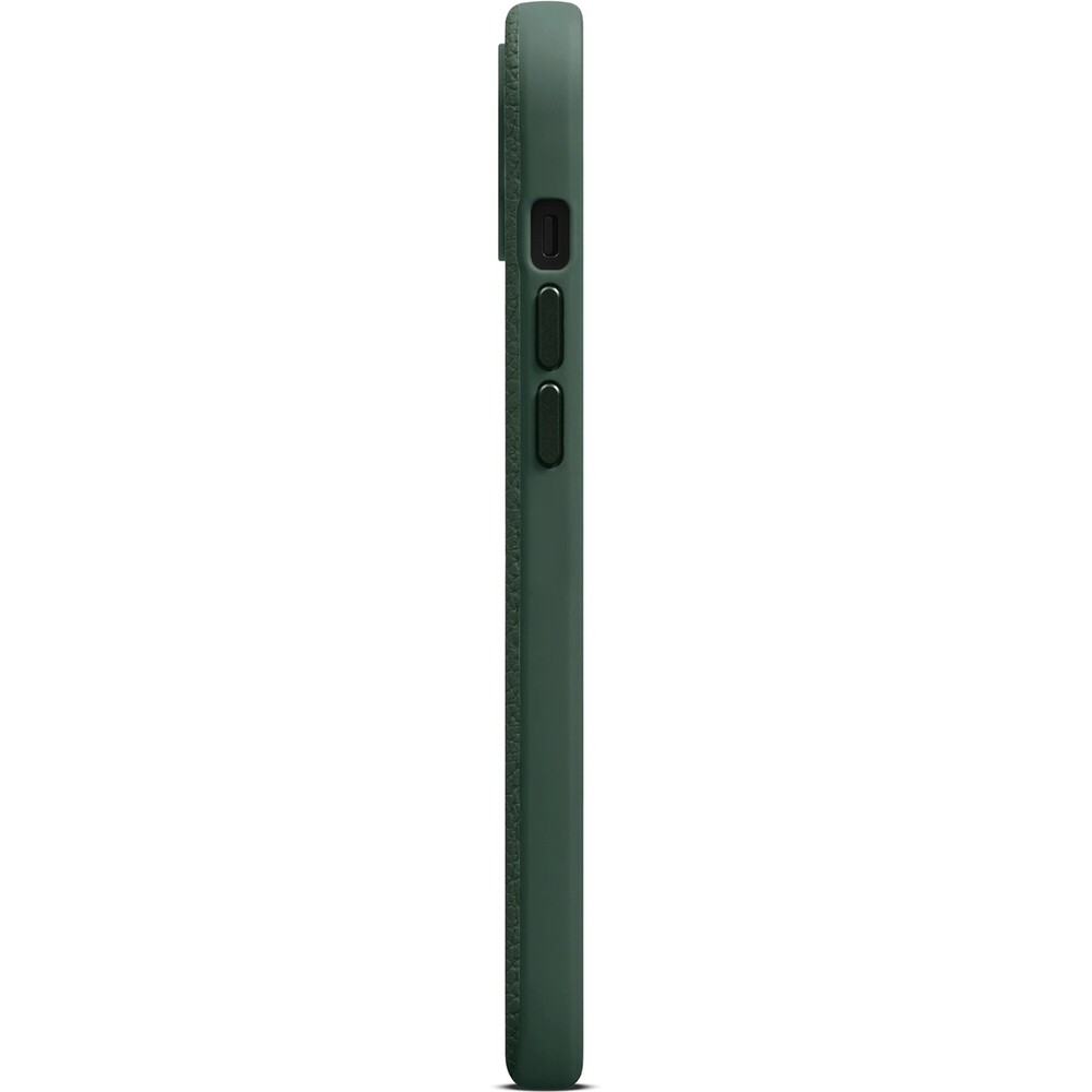 Woolnut-MagSafe-kozeny-kryt-pro-iPhone-15-Plus-tmave-zeleny