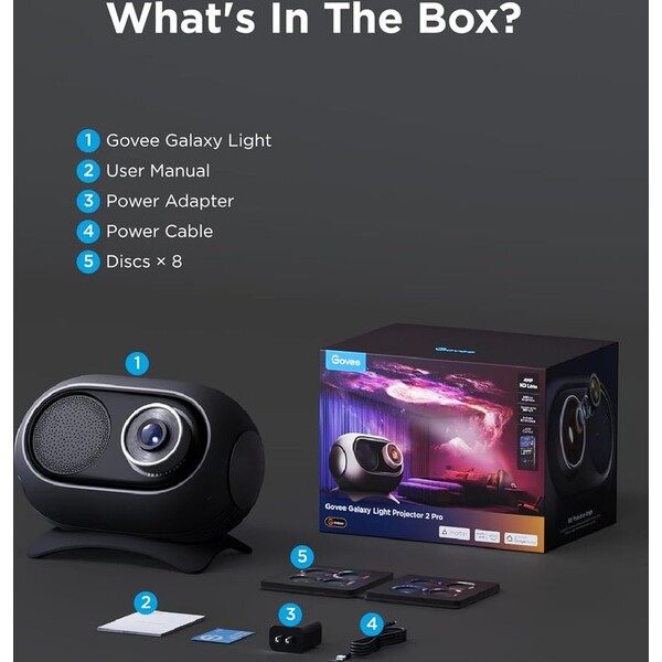 Govee-Galaxy-Light-Projector-2-Pro-Matter-s-reproduktorem
