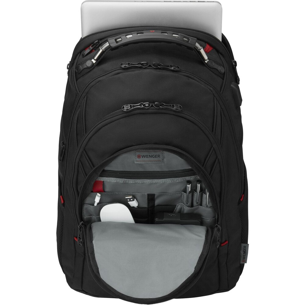 WENGER-IBEX-BALLISTIC-DELUXE-14-16-batoh-na-notebook-cerny