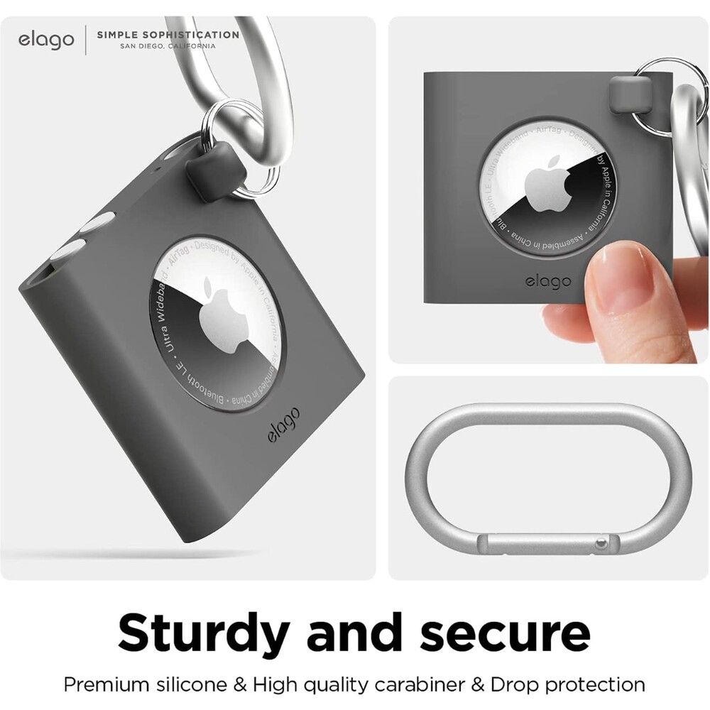 ELAGO-W7-iPod-shuffle-pouzdro-pro-Apple-AirTag-tmave-sede