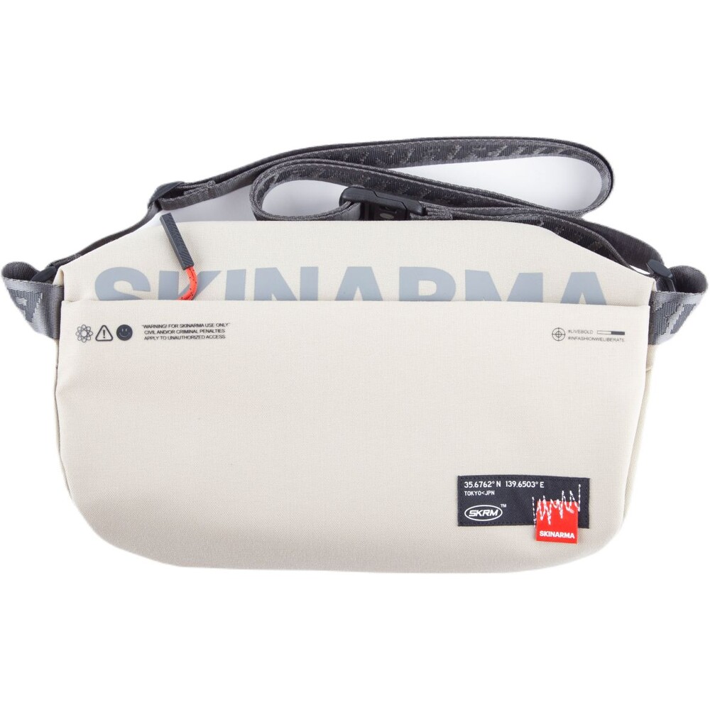SKINARMA-Fardel-Crossbody-bezove