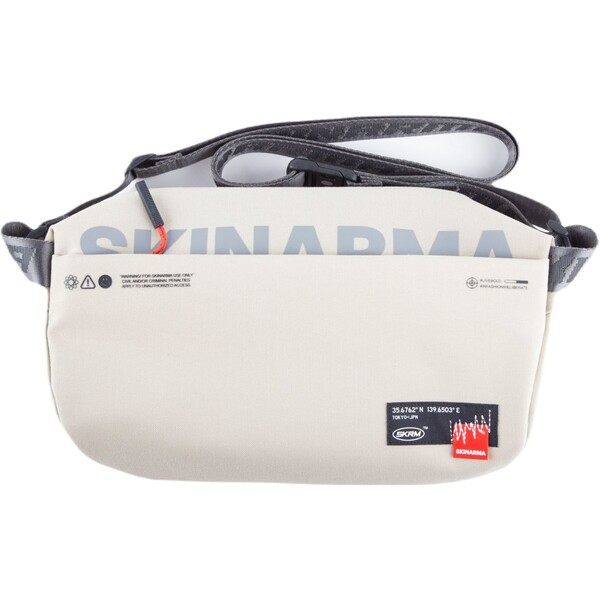 SKINARMA-Fardel-Crossbody-bezove