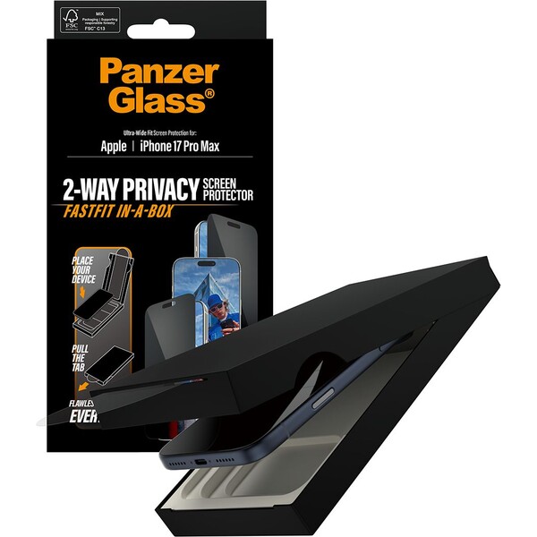 PanzerGlass-Privacy-sklo-Apple-iPhone-17-Pro-Max-s-bezprasnym-aplikacnim-boxem