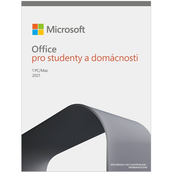 Microsoft Office pro studenty a domácnost 2021 CZ - elektronická licence
