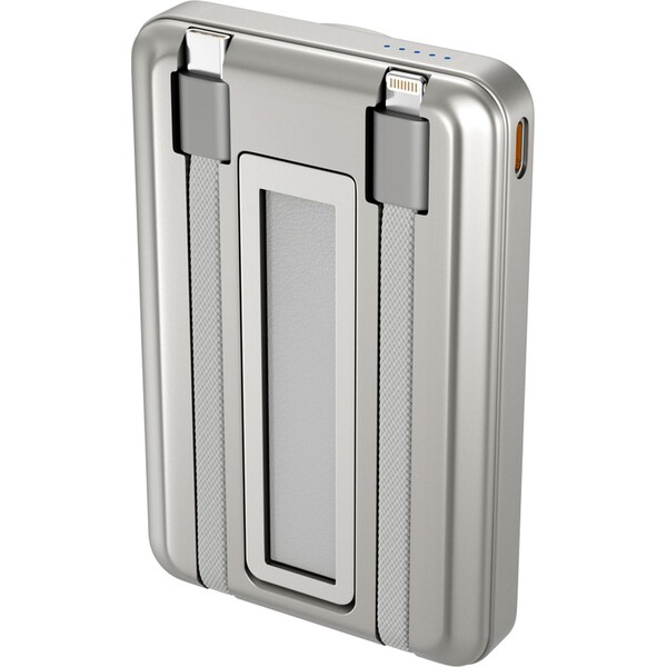 Spello-ForcePack-4v1-MagSafe-powerbanka-10000mAh-titanova