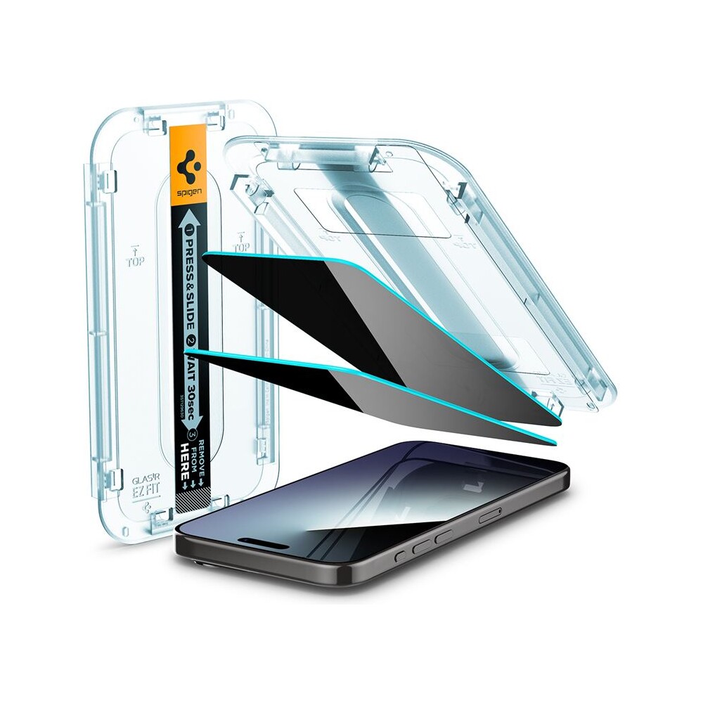Spigen-Glass-tR-EZ-Fit-Privacy-2-Pack-tvrzene-sklo-iPhone-15-Pro-cire