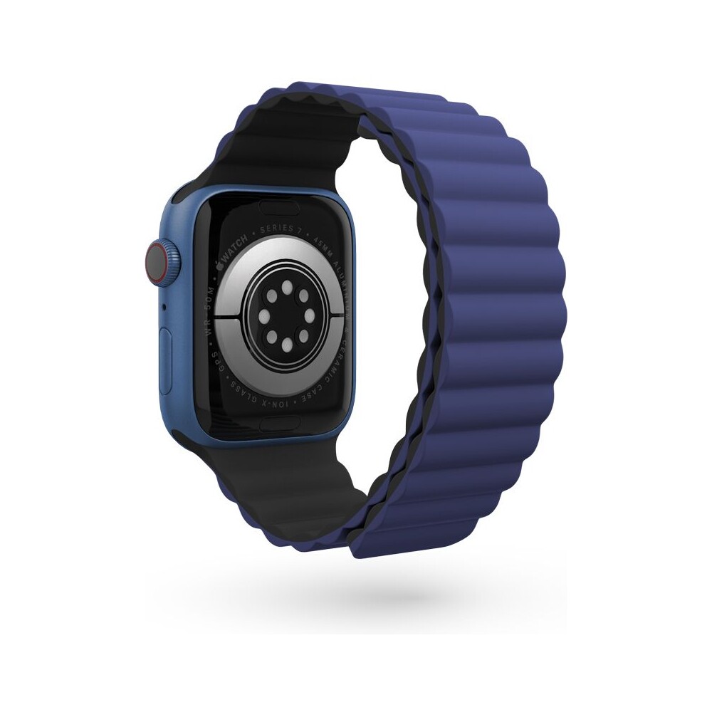 Epico-Watch-Strap-Magnetic-pro-Apple-Watch-38-40-41-mm-cerna-modra