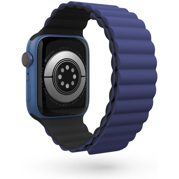 Epico-Watch-Strap-Magnetic-pro-Apple-Watch-38-40-41-mm-cerna-modra