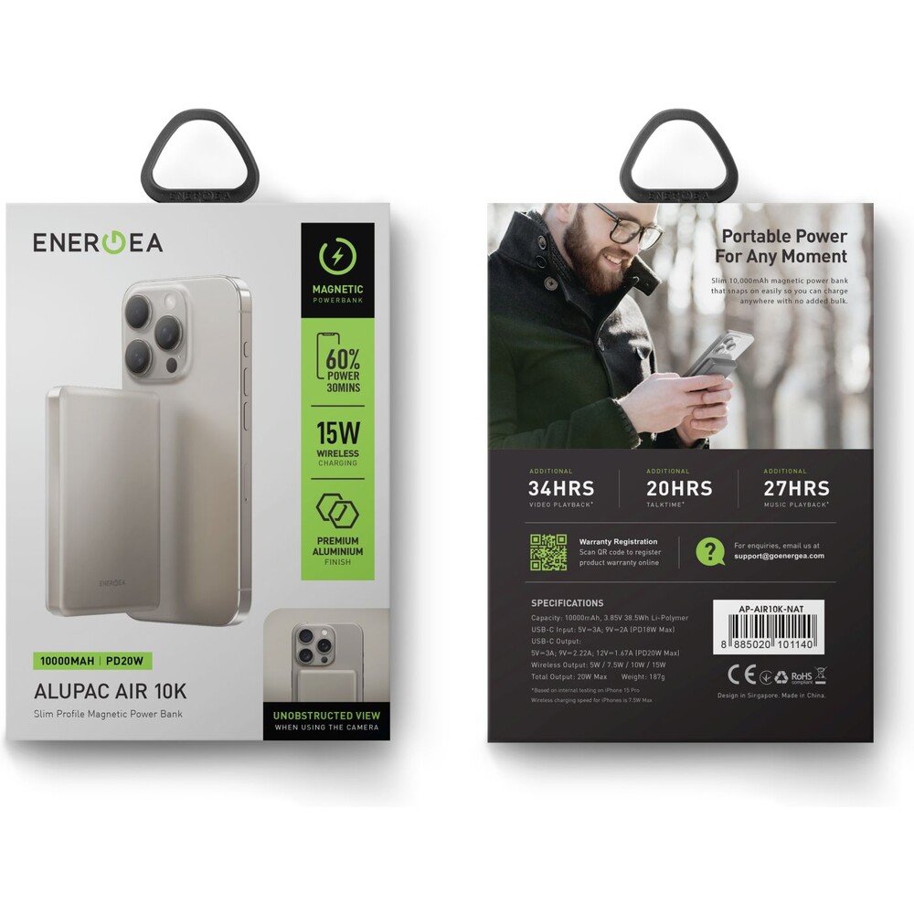 ENERGEA-AluPac-Air-powerbanka-s-MagSafe-10000-mAh-bezova
