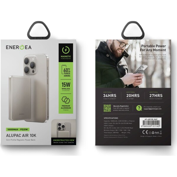 ENERGEA-AluPac-Air-powerbanka-s-MagSafe-10000-mAh-bezova