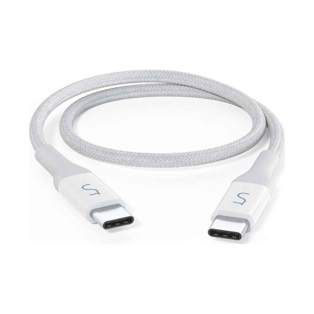 iWant-USB-C-USB-C-napajeci-kabel-18W-0-3-m-bily