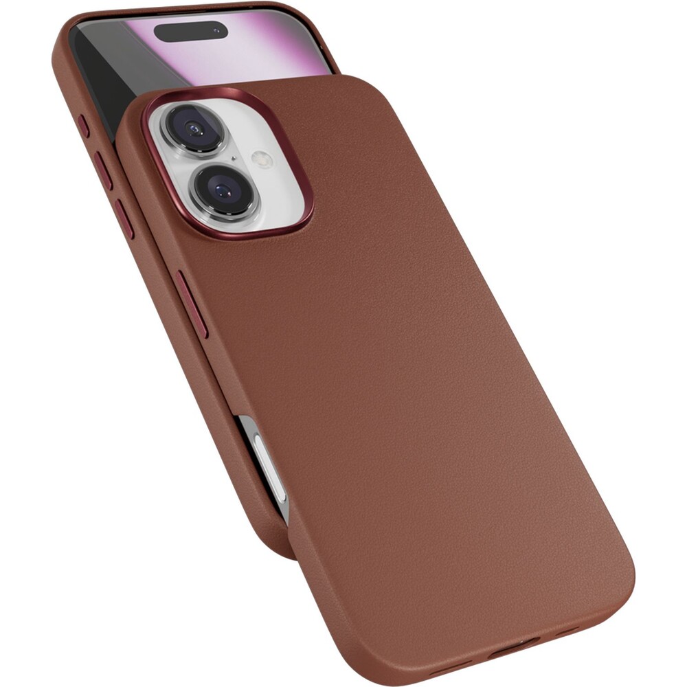 Epico-Mag-Leather-kryt-pro-iPhone-16-hneda