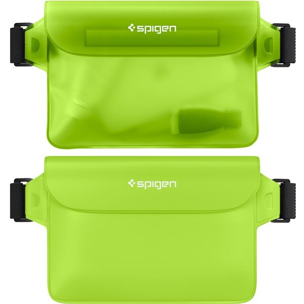 Spigen-Aqua-Shield-WaterProof-Waist-Bag-A620-2-Pack-zeleny